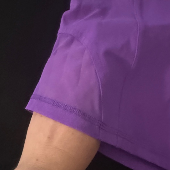 Lululemon Wunder Train Mesh High Rise Shorts - Atomic Purple - Picture 3 of 8